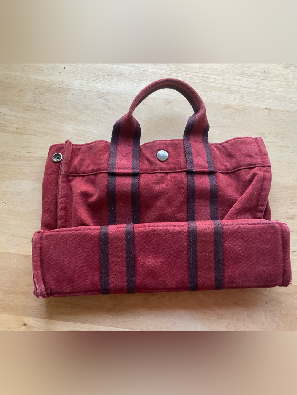 Hermes Fourre Tout PM canvas tote bag